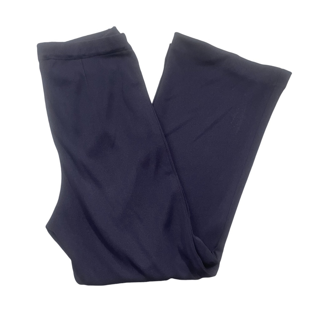 Misook Medium Black Dress‎ Pants Elastic Waist Pull On (loose hem)